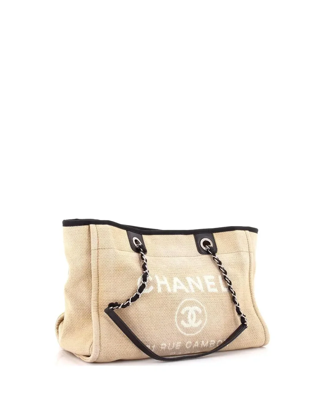 Chanel Deauville Tote Raffia Small #331663C19B